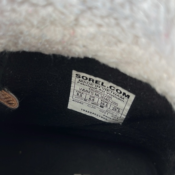 Sorel Tan Explorer Carnival Ankle High Boots - Picture 8 of 10